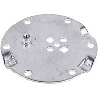 Фланець круглий (нержавійка) для бойлера D=120mm, 6 отворів PR1