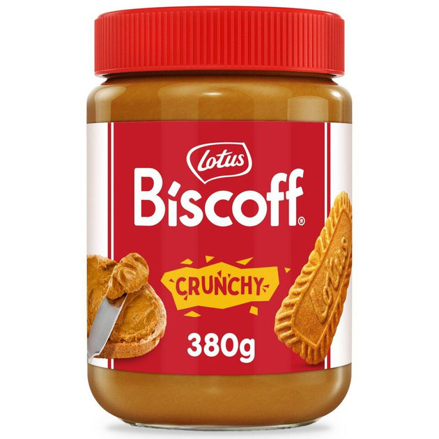 Паста бісквітна Lotus Biscoff Crunchy 380 г Бельгія, фото 1