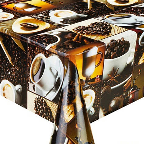 Клейонка ПВХ на кухонний стіл в рулонах 25 м пог, фото 1