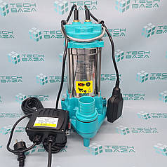 Каналізаційний Насос 0.75 кВт Hmax 12м Qmax 225л/хв з ножем (нерж) AQUATICA (773432)