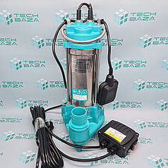 Насос каналізаційний 1.5кВт Hmax 19.5м Qmax 350л/хв з ножем (нерж) AQUATICA (773434)