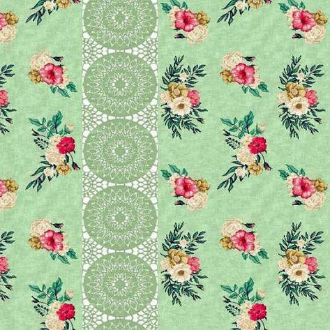 Клейонка на кухонний стіл ПВХ на нетканій основі, фото 1