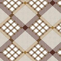 Чудова клейонка ПВХ на нетканій основі в клітинку