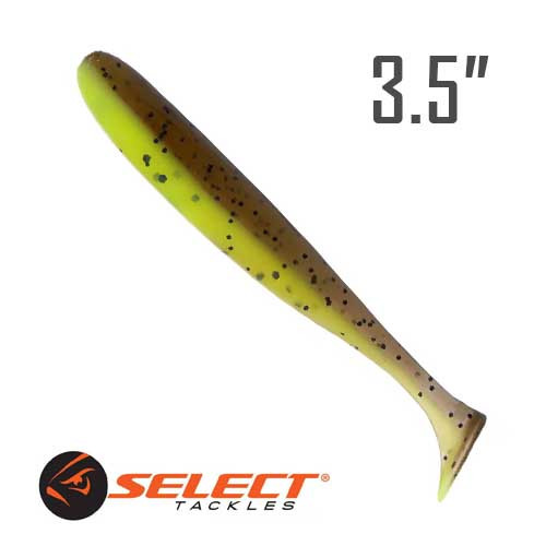 Easy Shad 3.5" (90 мм.) 5 шт. Силікон Select 241, фото 1