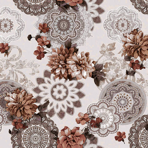 Клейонка ПВХ на нетканій основі 1,35м х 25м пог, фото 1