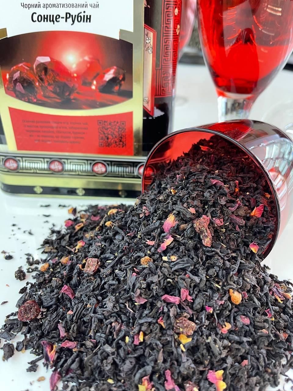 Чай чорний Сонце-Рубін 500 гр