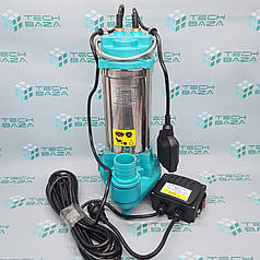 Насос каналізаційний 1.1кВт Hmax 15.5м Qmax 300л/хв з ножем (нерж) AQUATICA (773433)