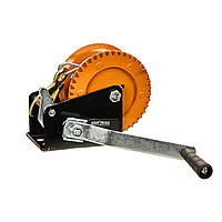 Лебідка ручна автомобільна KRAFT&DELE KD1311 540 кг з тросом