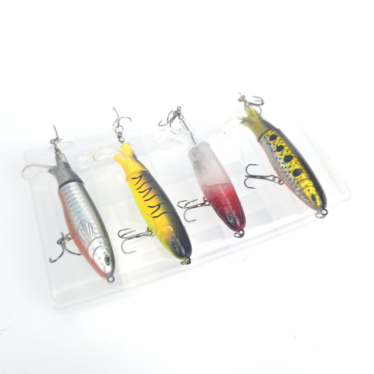 Набір воблерів на щуку Whopper Popper 100 14г 4шт, фото 1