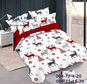 Фланелева полуторна постільна білизна/Комплект постільної білизни/постільна білизна