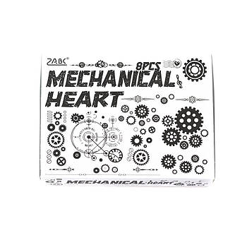 Набір дерев'яних штампів для скрапбукінгу Шестерні CHT226