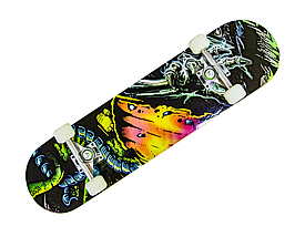 СкейтБорд дерев'яний "Skaleton"