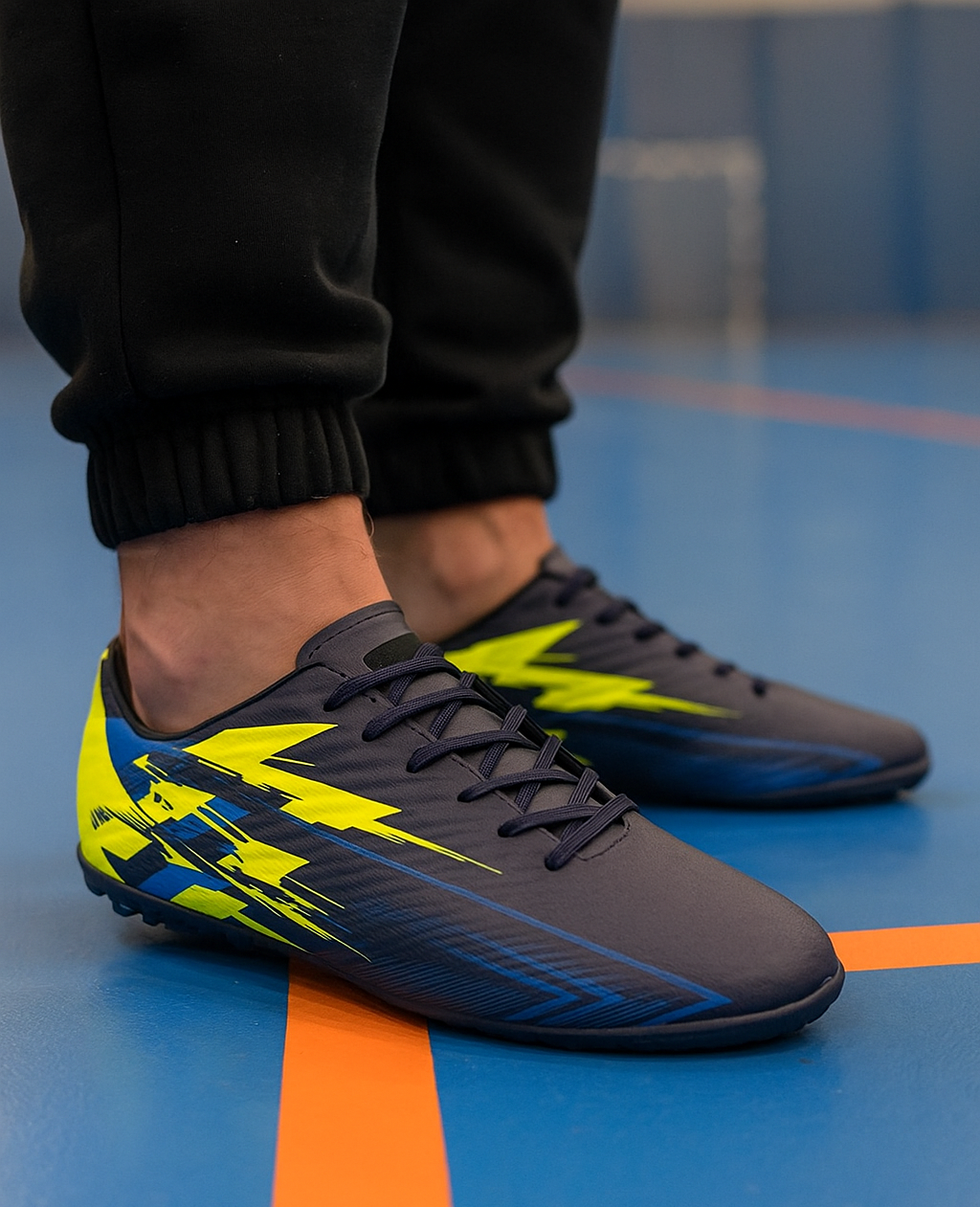 Кросівки чоловічі футзальні сині Difeno (A1700-6), фото 1