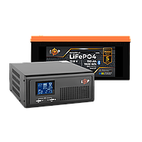 Комплект резервного живлення LogicPower ДБЖ 600W + літієва (LiFePO4) батарея 1920 Wh