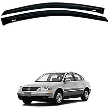 Дефлектори вікон (вітровики) до  Volkswagen PASSAT B5 1996-2005 sedan 2 шт (Defl)