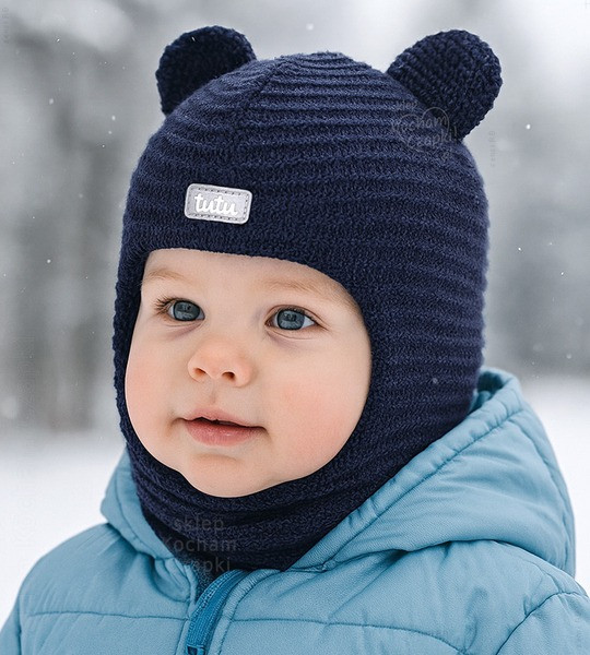 Шапка-шолом із мериносової вовни TuTu 3-007485 (44-48, 48-52), фото 1