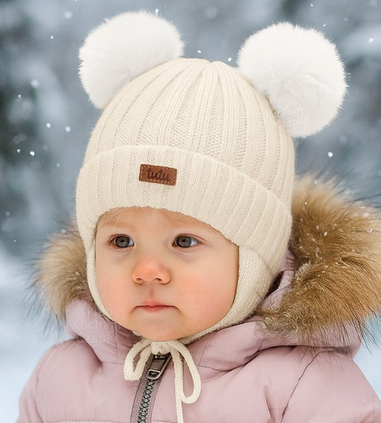 Зимова шапка для малюків TuTu-007635 (44-48, 48-52), фото 1