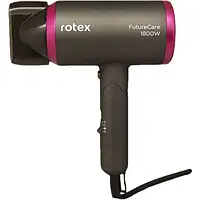 Фен дорожній Rotex RFF185-D FutureCare Gray/pink UA
