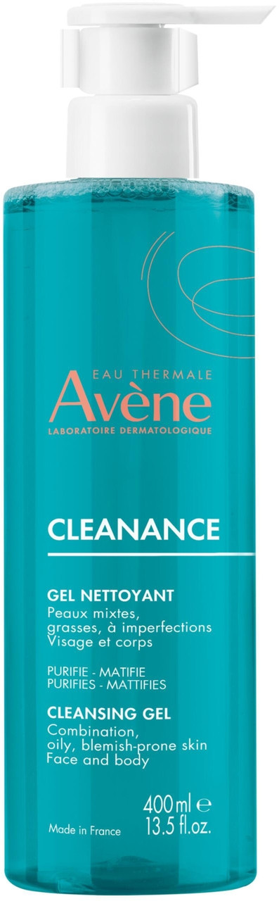Авен Клінанс Очищуючий гель Avene Avene Cleanance Gel nettoyant  400 мл