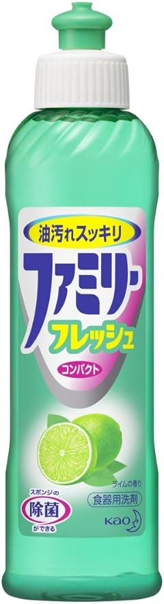 Засіб для миття посуду KAO "Family Fresh Compact" з ароматом лайма 270 мл (208811)
