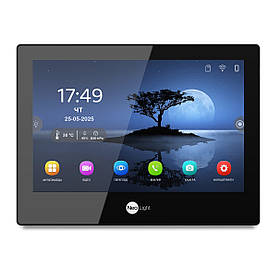 IP-відеодомофон 8 дюймів з Wi-Fi NeoLight ALPHA Hybrid black