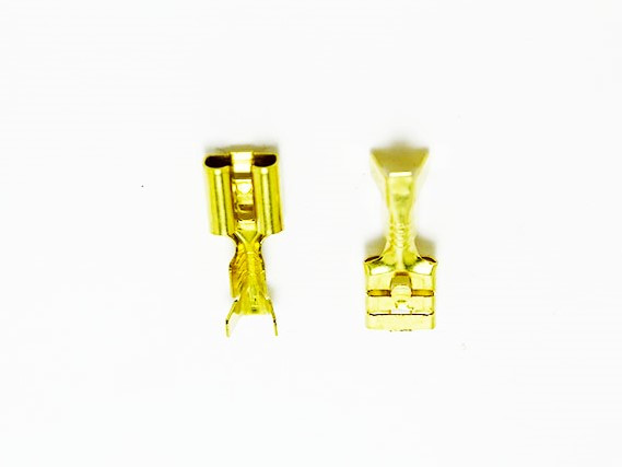 Клема мама 6,3 мм до 2,5 квадрата, товщина 0,3 мм (10 шт.)