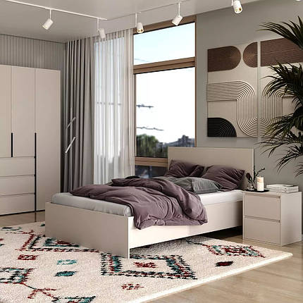 Полуторне ліжко Light 140*200 см Кашемір ТМ ARTinHEAD, фото 1