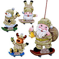 Декор-подвеска новогодняя "Merry Christmas" 41*28см R90820 kdm