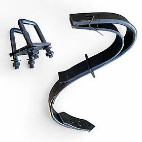 Лапа пружинна до культиватора суцільного обробітку з кріпленням комплект