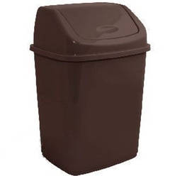 Відро для сміття 5л коричневе