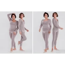 Комплект одягу: легінси та лонгслів Розмір Універсальний, фото 1