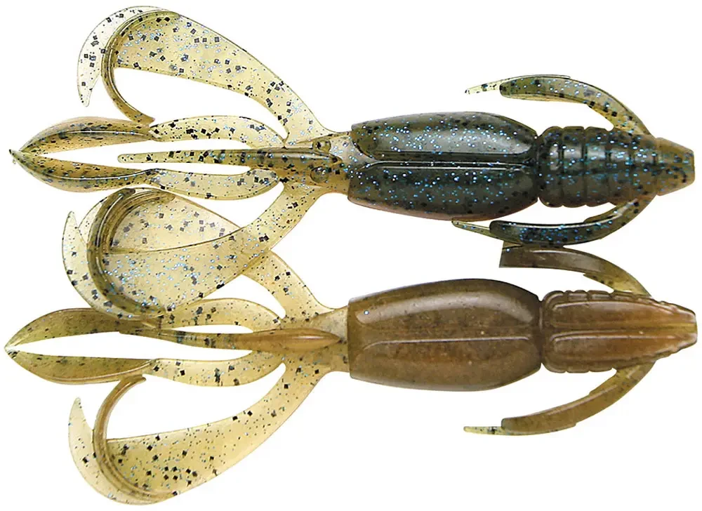 Силикон Keitech Crazy Flapper 2.4" (10 шт/уп) ц:403 green weenie blue