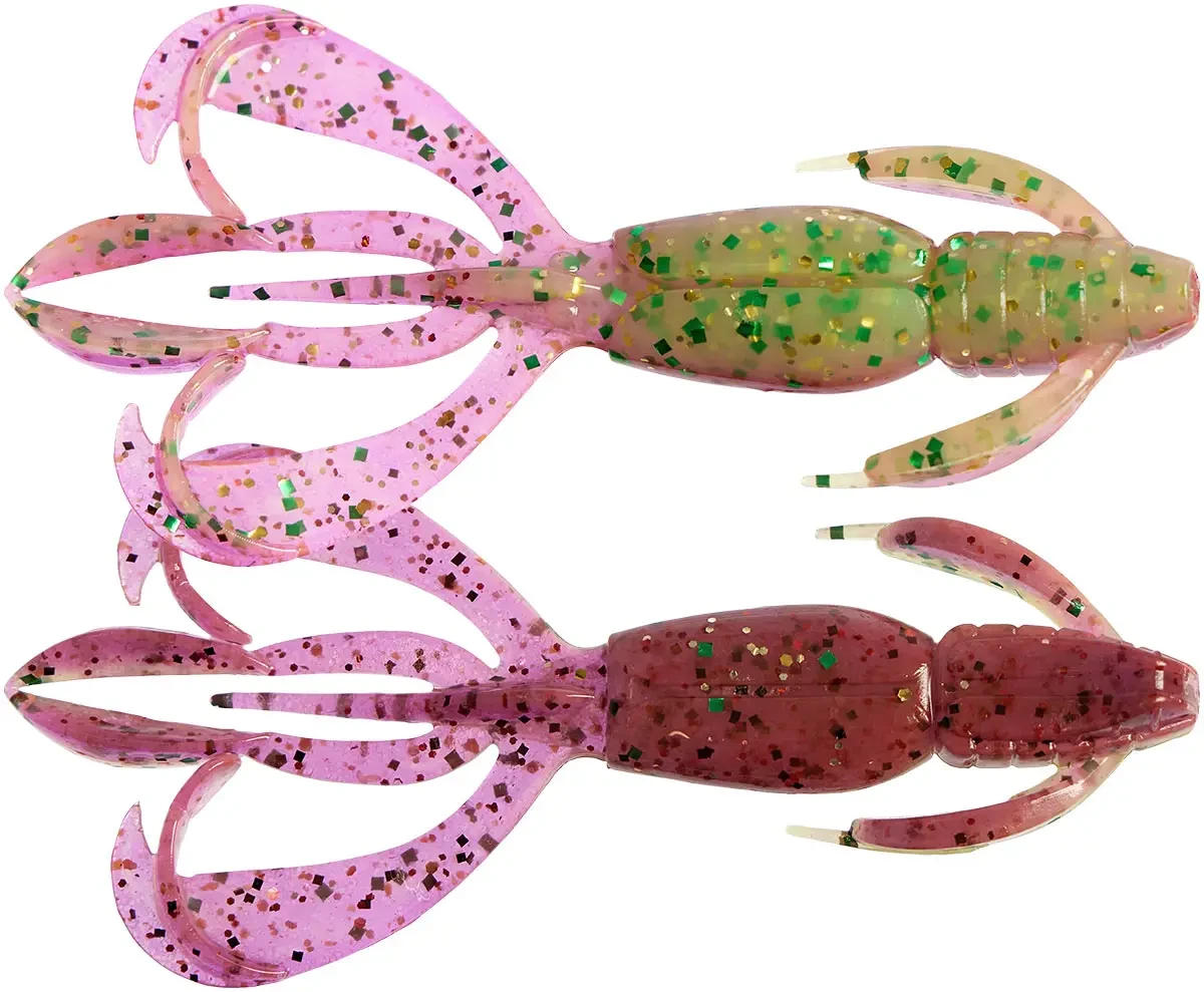 Силикон Keitech Crazy Flapper 4.4" (6 шт/уп) ц:ea#18 mystic lime chart