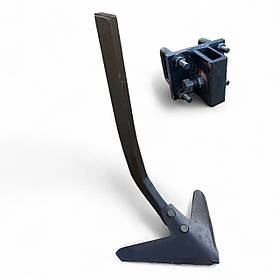 Лапа стрільчата до культиватора суцільного обробітку з кріпленням