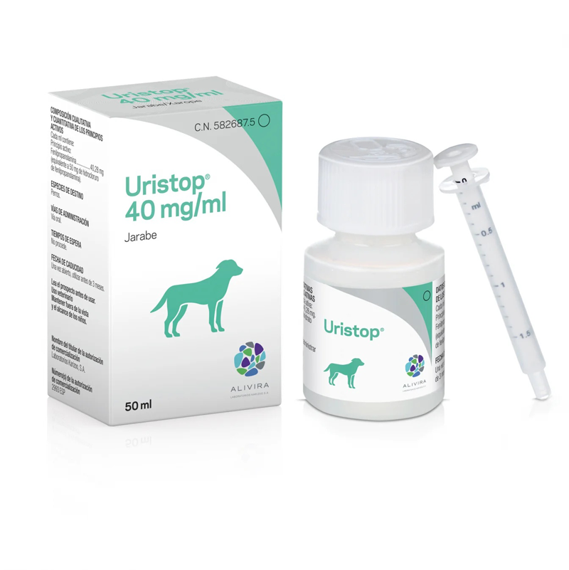 Урістоп 40 мг/мл  сироп для собак при нетриманні сечі, 50 мл