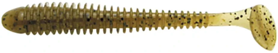 Силикон Keitech Swing Impact 4.5" (6 шт/уп) ц:101 green pumpkin pp.