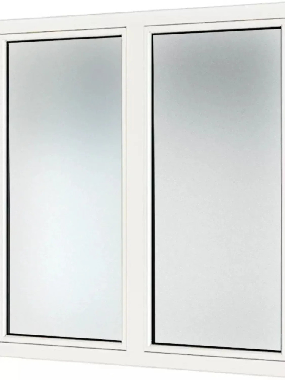 Самоклеюча плівка на вікна матова "Паморозь", напівпрозора, декоративна плівка на скло вікна