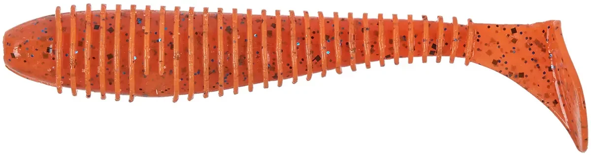 Силікон Keitech Swing Impact FAT 4.3" (6 шт./пач.):ea#13 spicy mustard/blue