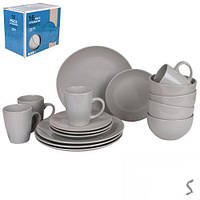 Набор столовой посуды 16пр/наб (тарелка 26+20см, супница 14см, чашка 420мл) MC5574-1 kdm