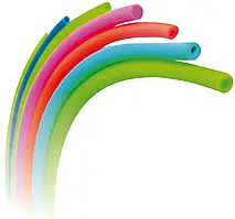 Гумка для рогатки Stonfo 290-8 Light Green Hollow Elastic (світло-зелена) позаш. Ø 7 мм внутрішній. Ø 3 мм