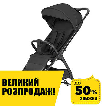 Коляска прогулянкова дитяча CARRELLO Forza CRL-5535 Espresso Black Чорна Акція до 30.11