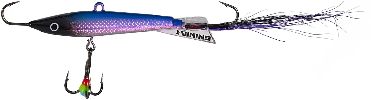 Балансир Viking Fishing Yeti Ice Jig 90mm 46.0g #1 Blue Glam