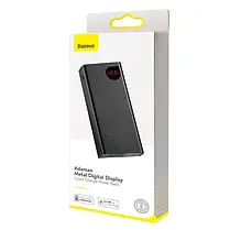 Батарея універсальна Power Bank Baseuse Adaman Metal 20000mA 22.5W black, фото 2