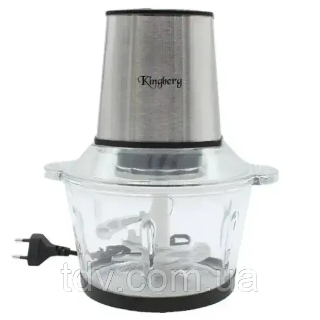 Подрібнювач електричний Kingberg KB-2009, чаша 2 л, 800 Вт, фото 1