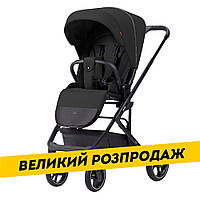 Коляска прогулочная детская CARRELLO Alfa CRL-5508 BF Midnight Black Черная акция до 30.11