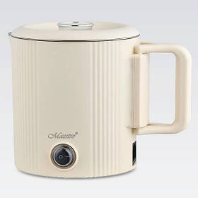 Електрочайник - Каструля дорожня 0.8 л, 600 Вт Maestro MR-009-BEIGE - MegaLavka