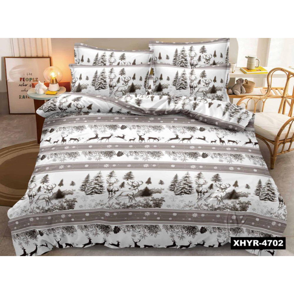 Постільна білизна Фланель, Байка Двоспальна, фото 1