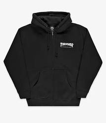 Зіп Худі Thrasher жіноча толстовка чорна