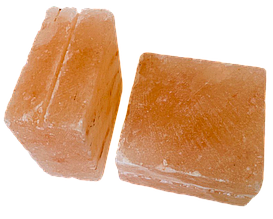 Гімалайська сіль цегла 10х10х5 см з пропилом