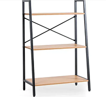 Домашній стелаж стійка для дому 97х64х31 см Дуб Легкий металевий стелаж для дому